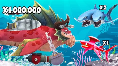 New Shark Update Hungry Shark Evolution New Skin Mod New Video Gameplay Mobile Youtube