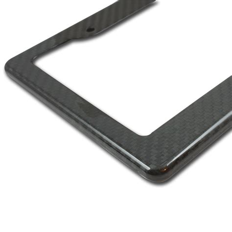 carbon fiber license plate frame – ADD W1