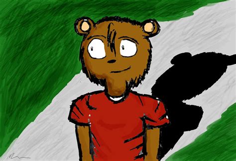 Clyde Bear Walking Down A Sidewalk By Bluemoon63 On Deviantart