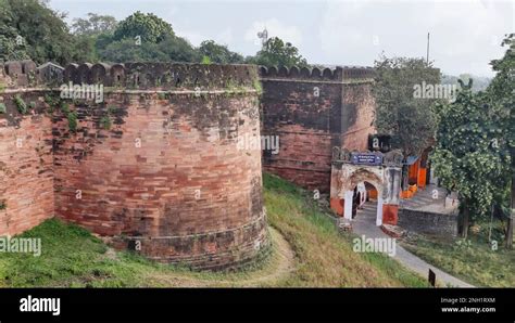 Top View Of Fort Entrance And Fortress Of Dhar Fort Madhya Pradesh