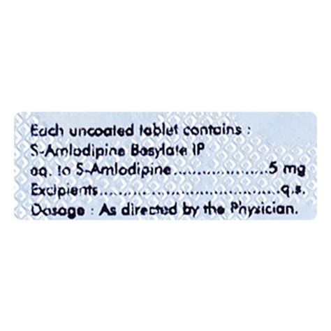 Buy AMLOPRIDE S 5 Tablet 10 S Online At Upto 25 OFF Netmeds