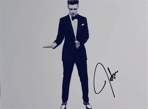 Autograph Signed Justin Timberlake Photo - Etsy