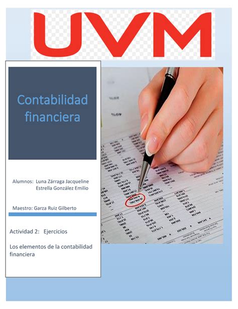 U Ejercicios A Nuevo Administracion Contabilidad Financiera