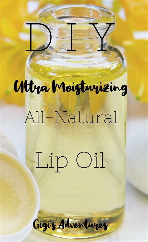 Natural Lip Oil Recipe Recipe Reference