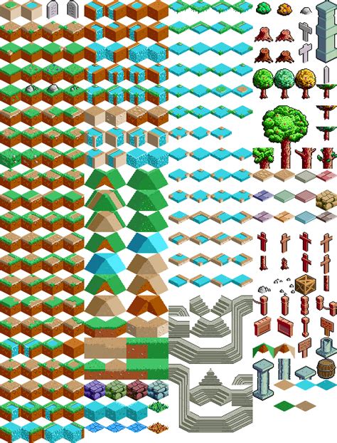 32x32 Isometric Tileset Version 0 1 OpenGameArt Org