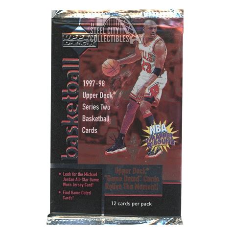 1997 98 Upper Deck Series 2 Basketball Hobby Pack Steel City Collectibles