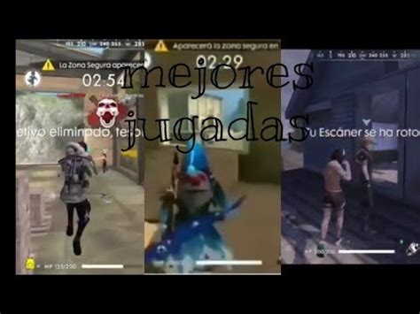 Recopilaciones De Free Fire Mejores Jugadas Youtube