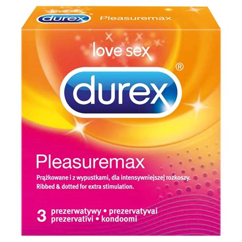 Durex Pleasuremax Prezerwatywy Sztuki Zakupy Online Z Dostaw Do