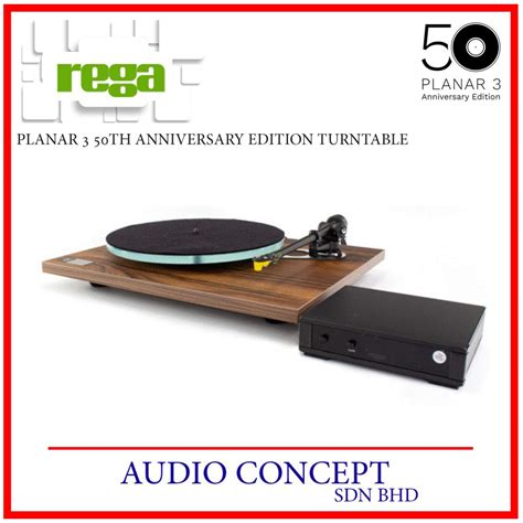 Rega Planar Th Anniversary Edition Turntable Audio Concept