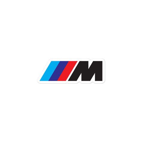 Bmw M Performance Logo Stripes Sticker Bmw Car Sticker Car Etsy