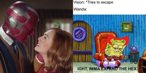 Mcu 10 Memes That Perfectly Sum Up Wanda And Visions Relationship