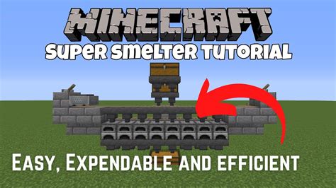 How To Make A Super Smelter In Minecraft 1 16 Easy And Efficient