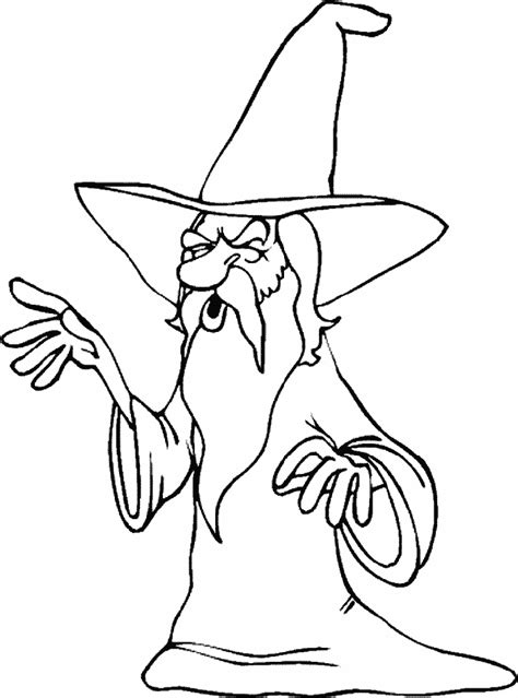 Magician 100693 Characters Free Printable Coloring Pages