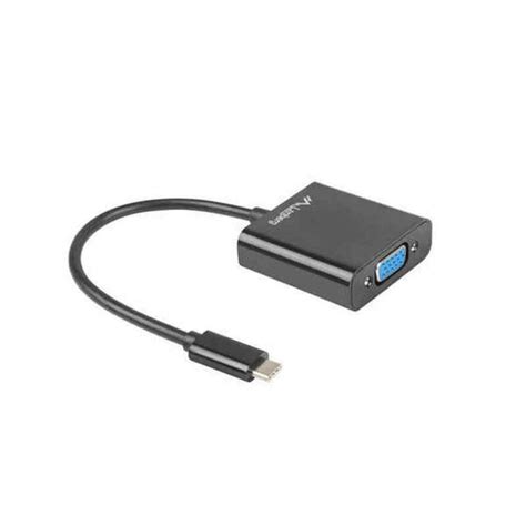 Adaptateur Usb C Vers Vga Lanberg Ad Uc Vg 01 Leroy Merlin