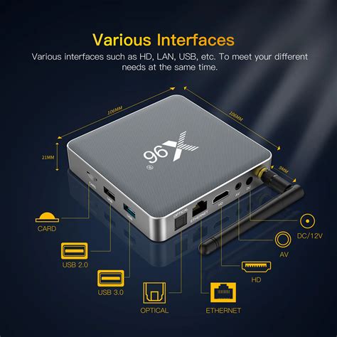 High Function S X Android Tv Box X X Hexa Core Ddr Gb Rom