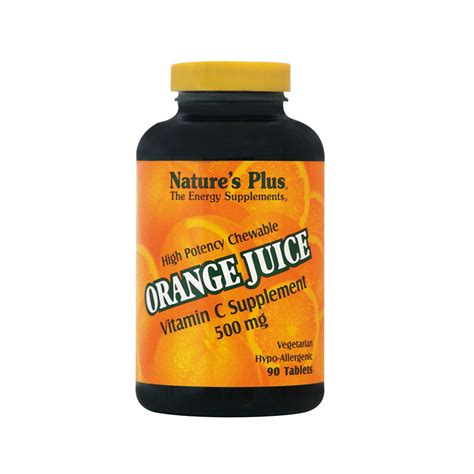 NATURE S PLUS Orange Juice C 500mg 90tabs PharmacyCare