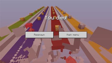 Lucky Blocks Race Maps Minecraft Bedrock