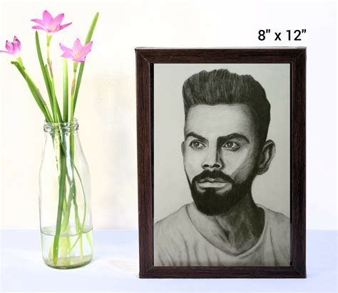 Virat Kohli Portrait Sketch - FABLY | The exclusive women owned brands online store