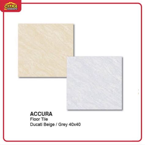 Promo Keramik Lantai Accura Marble Glossy Size X Kuba Beige