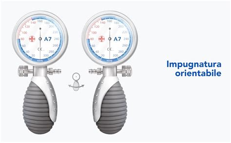 AIESI Sfigmomanometro Manuale Professionale Aneroide Modello Palmare