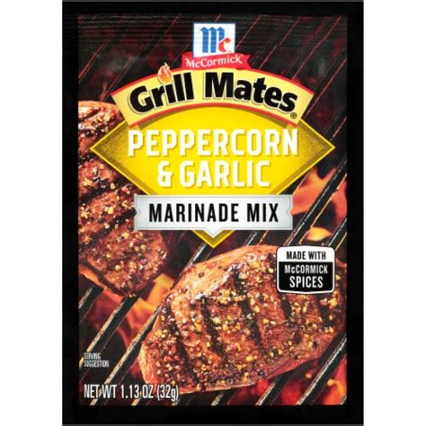 Mccormick® Grill Mates® Peppercorn And Garlic Marinade Mix 113 Oz Kroger