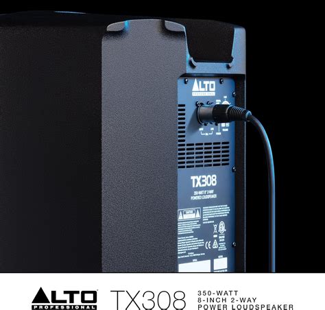 Alto Professional Tx Altavoz Pa Activo De W Con Woofer De