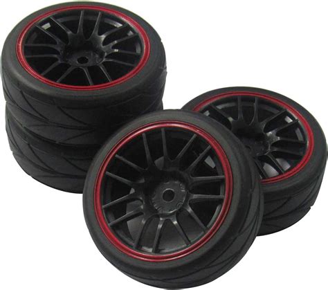 Amazon Sharegoo Mm Hex Wheel Rims Od Rubber Tires For Rc