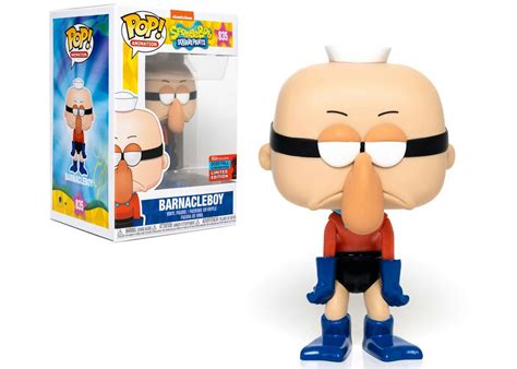 Funko Pop Animation Spongebob Squarepants Barnacle Boy Fall Convention Exclusive Figure 835