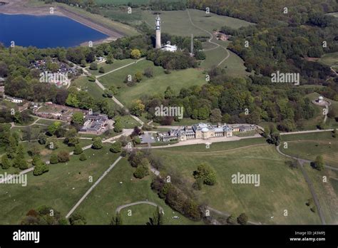 Aerial View Of Heaton Park And Bt Tower Uk Stock Photo Alamy