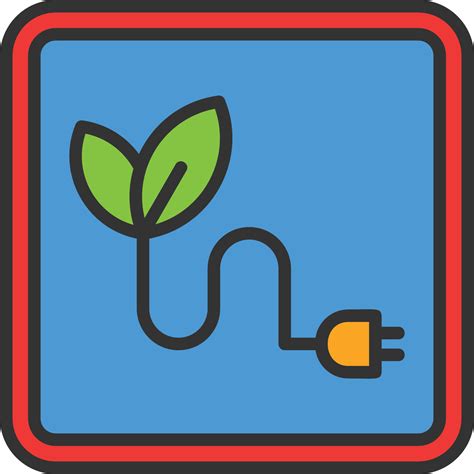 Sustainable Energy Line Filled Icon Vector Art At Vecteezy