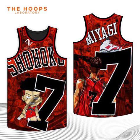 Uniforme Da Basket Per Uomo Maglie Da Basket Anime Slam Dunk Stampate A