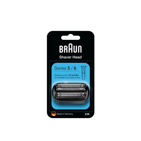 Buy Braun Series 5/6 Electric Shaver Replacement Head 53B · World Wide