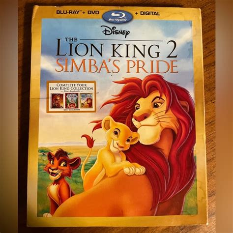 Disney Media Disney The Lion King 2 Simbas Pride Movie Bluray Dvd