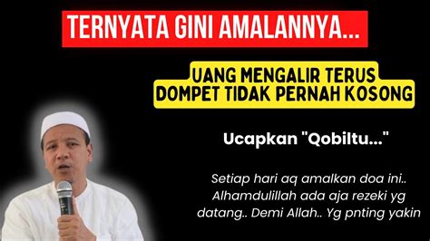 Mustajab Amalan Agar Dompet Tidak Pernah Kosong Dan Selalu