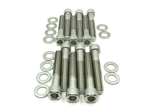 Small Block Ford SBF Intake Manifold Bolts Kit Socket Stainless 289 302