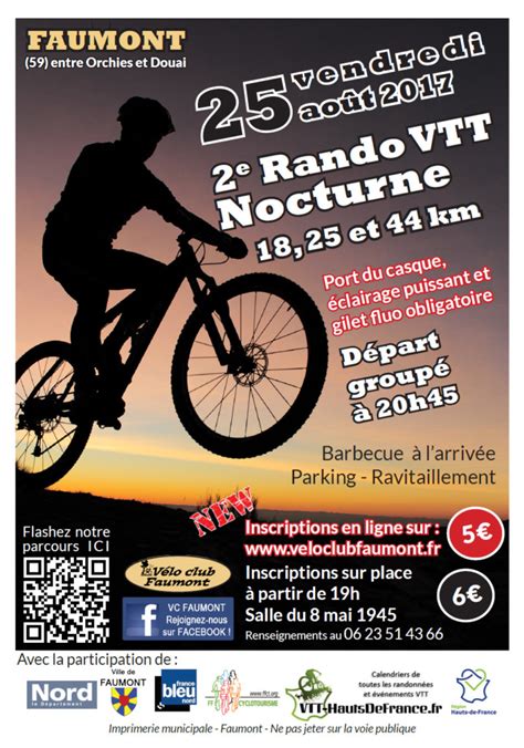 Rando Nocturne Vtt De Faumont V Loclub Faumont