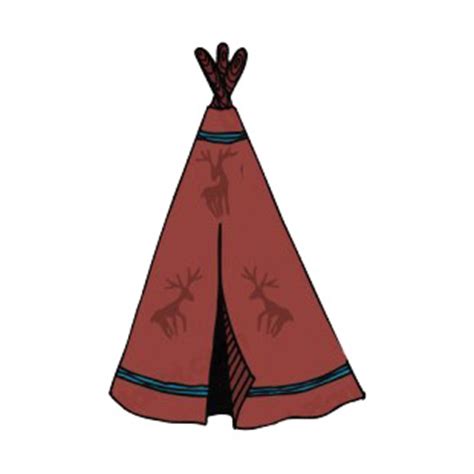 Native american teepee symbols and history decals, decal sticker #10031