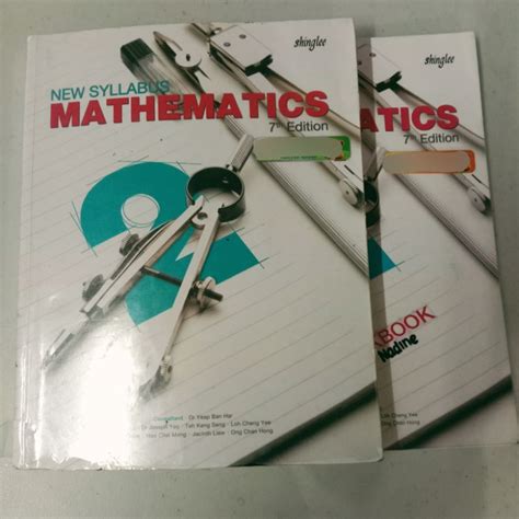 New Syllabus Mathematics Textbook Worbook 2 7th Edition Shinglee