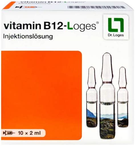 Vitamin B12 Loges Injektionslösung 10 X 2 ml Ampullen kaufen