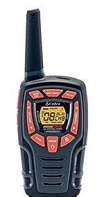 Cobra AM1035R Walkie Talkie Floating And Waterproof Up To IPX7 With