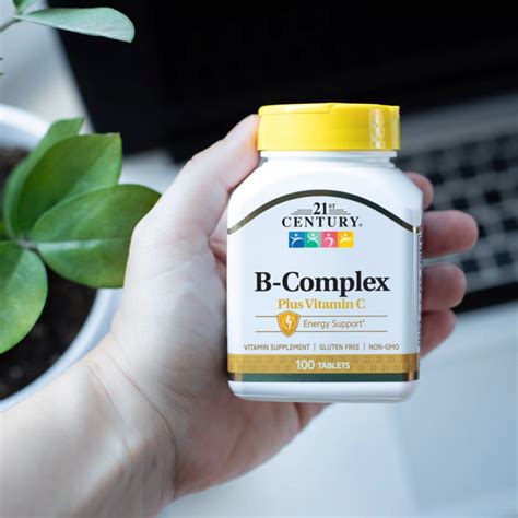 21st Century B Complex Plus Vitamin C 100 Tablets