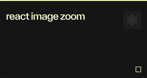 React Image Zoom Codesandbox