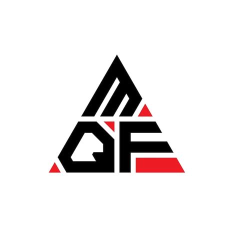 Dise O De Logotipo De Letra Triangular Mqf Con Forma De Tri Ngulo Mqf