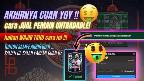 Cuan Koin Jutaan Cara Jual Pemain Untradable Di Event Tots Fc Mobile