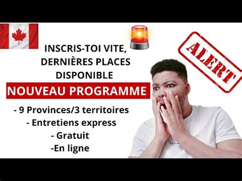 Urgent Nouveau Programme Gratuit D Immigration Au Canada Comment