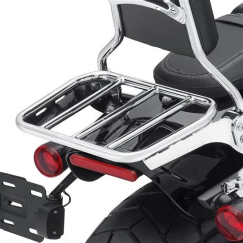 Sport Luggage Rack For Holdfast Sissy Bar Uprights Chrome Harley