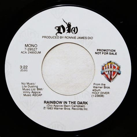 Dio - Rainbow In The Dark (1983, Vinyl) | Discogs