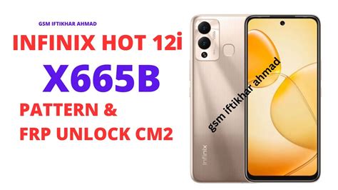 INFINIX HOT I X B Pattern And Frp Unlock YouTube