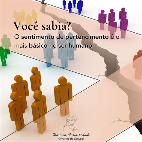 O sentimento de pertencimento é o mais básico no ser humano