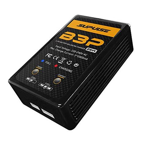 Supulse Lipo Battery Charger 2s 3s 25w Rc Balance Charger B3ac Pro Compact Charger For 74 111v